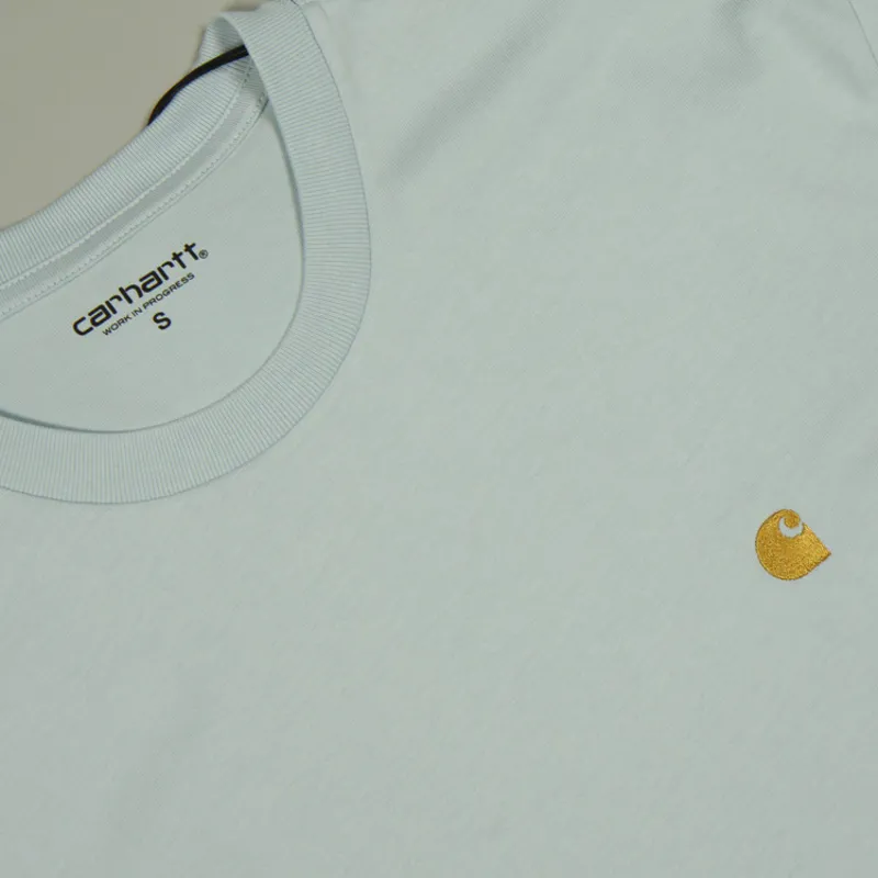 Carhartt WIP Chase T-Shirt - Icarus/Gold-1